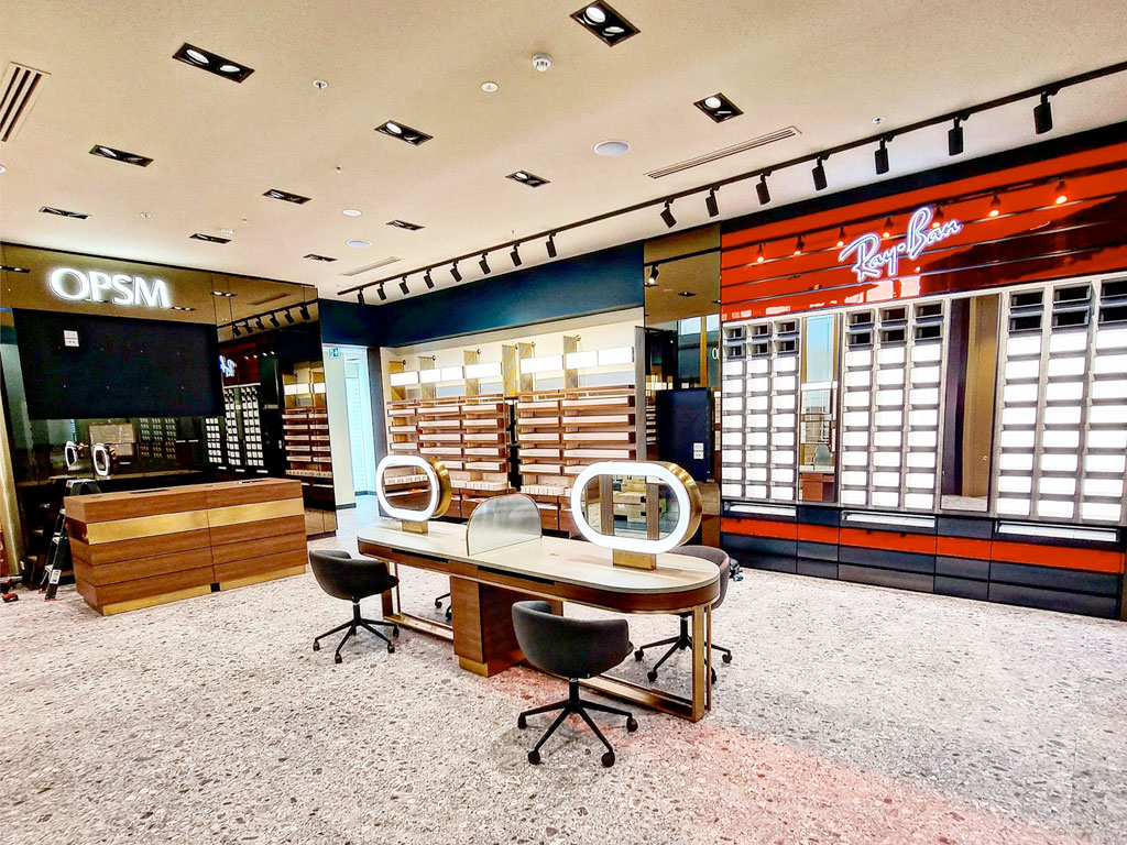 OPSM Electrical Shop Fitout